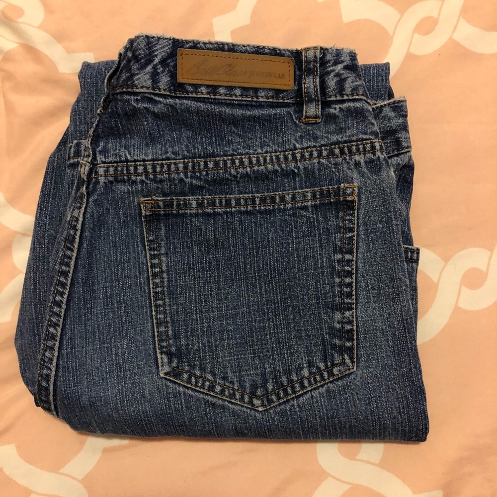 Bill Blass easy fit blue jeans